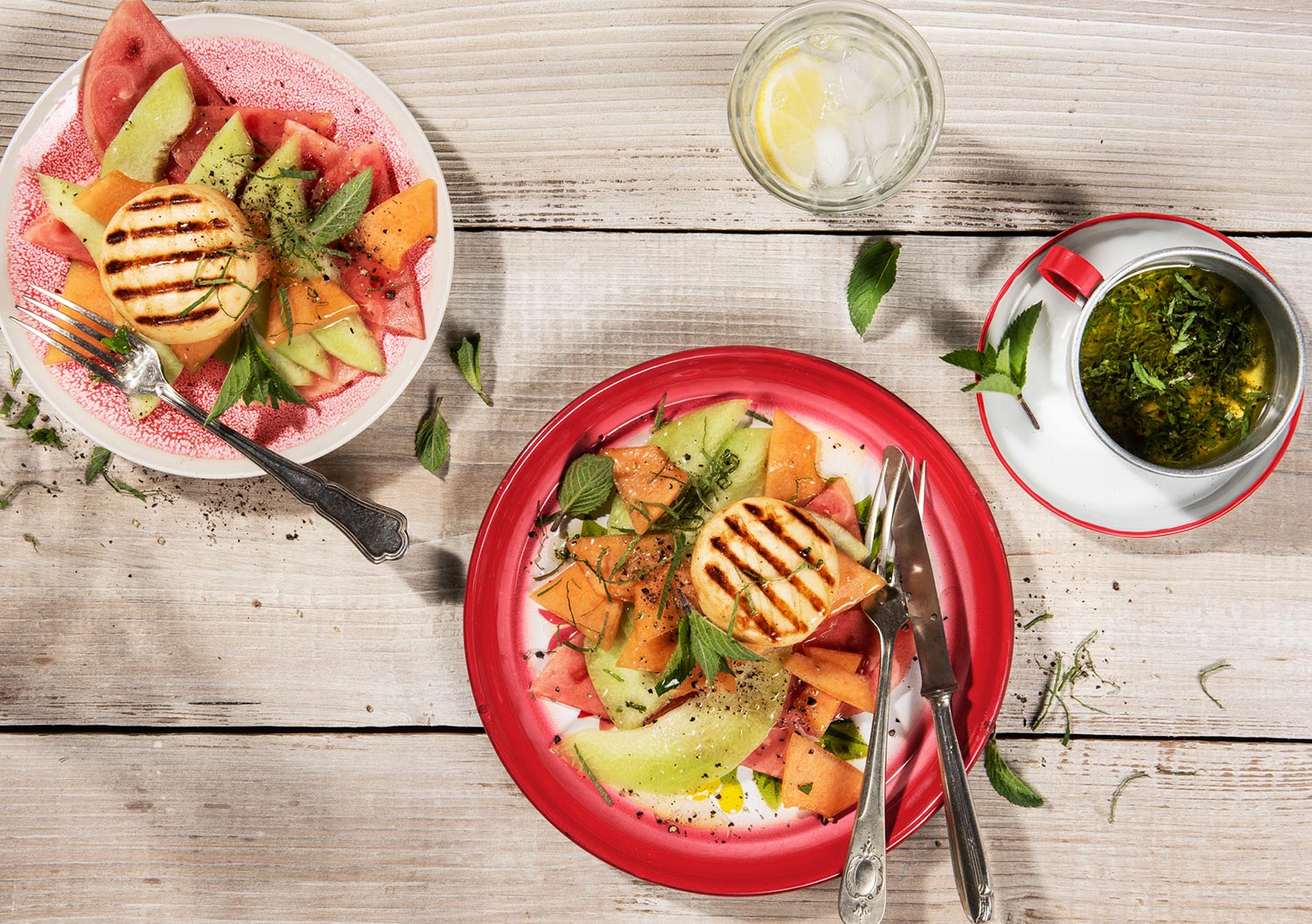 Melonensalat mit Happily Tomme - BAER